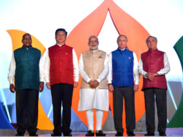 Le sommet de BRICS en Inde, en octobre 2016