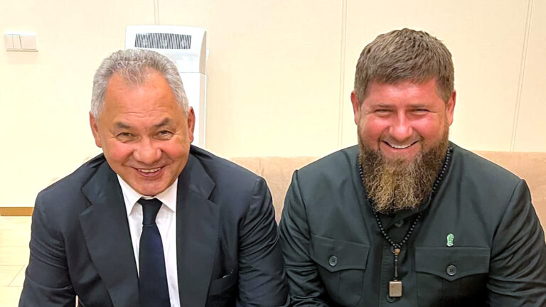 Sergueï Choïgou et Ramzan Kadyrov