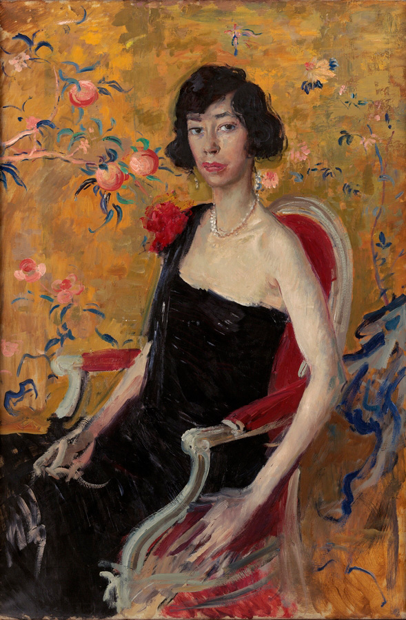 Augustus Edwin John, Portrait de Mme Lali Horstmann, 1926.