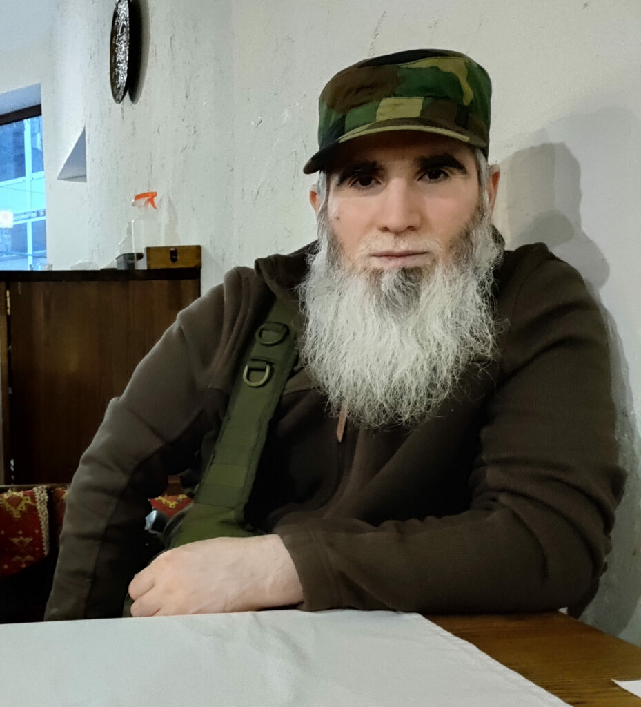 Oumkhan Avtaïev (Mouslim Tcheberloevsky), le commandant du bataillon Cheikh Mansour
