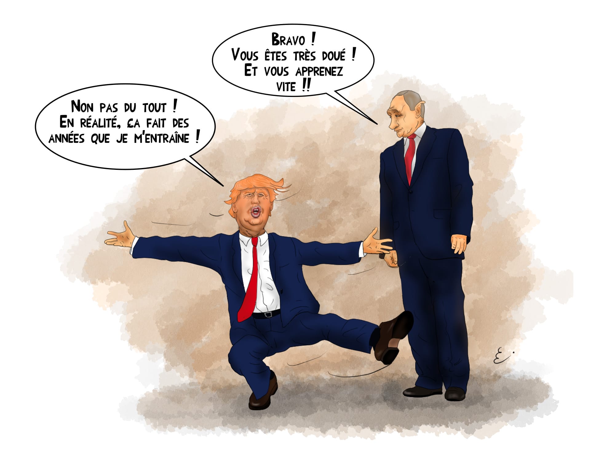 Trump Putin Desk fr
